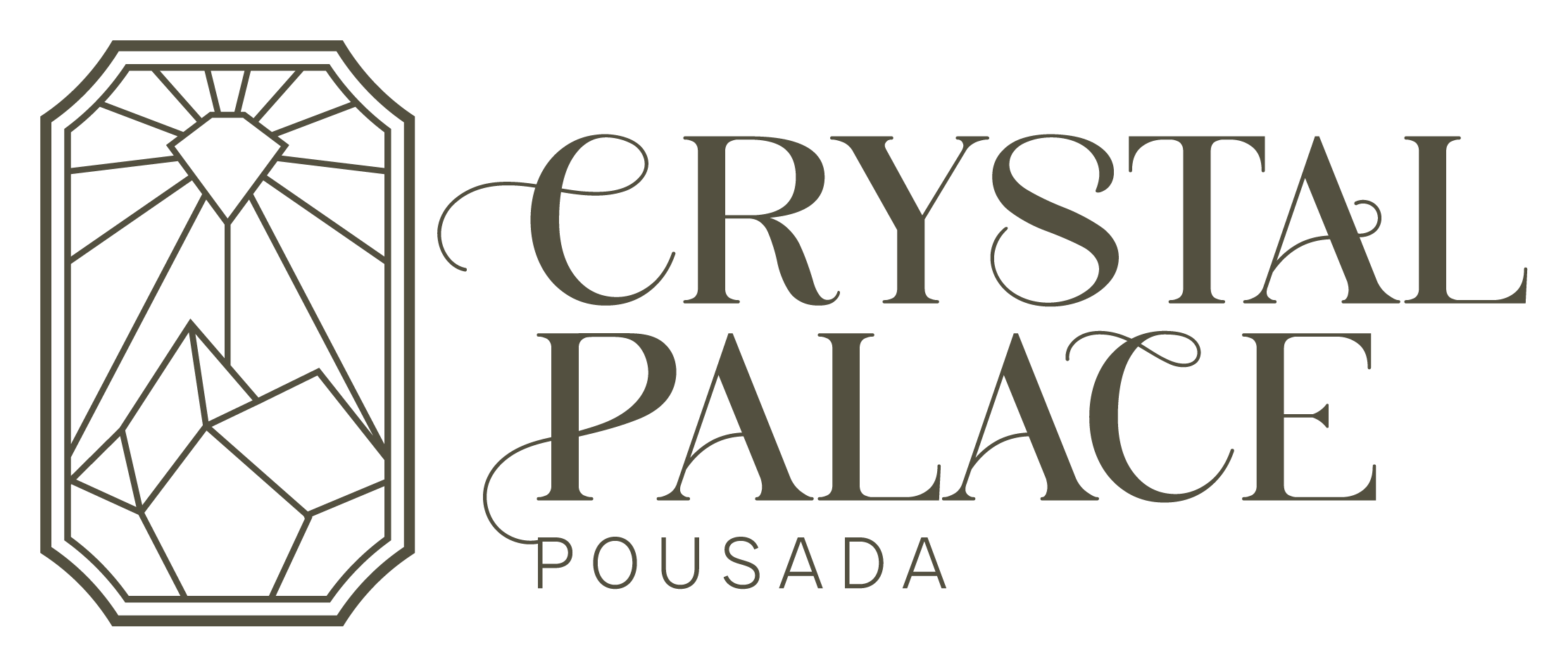 Logotipo Crystal Palace Hotel e Pousada